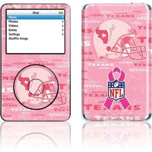  Houston Texans   Breast Cancer Awareness skin for iPod 5G 