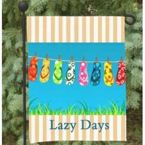  Lazy Days Garden Flag 