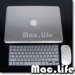 SALE METALLIC Case for Macbook PRO 13 +KB Skin + Mouse  