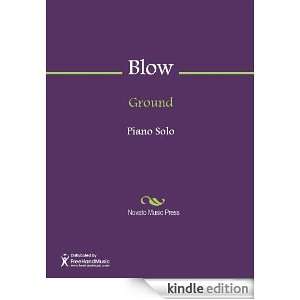 Ground Sheet Music John Blow  Kindle Store