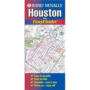  Rand McNally Houston Easyfinder Map (9780528987830) Rand 