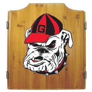 University of Georgia Bulldogs Dart Cabinet  Sports 