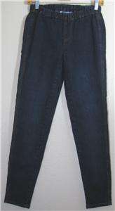 Diane Gilman DG2 Stretch Denim Jeans/Jeggings Indigo Size MP 