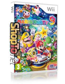MARIO PARTY 9 NINTENDO WII VIDEO GAME BRAND NEW SEALED OFFICIAL PAL 