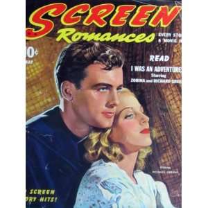  Screen Romances magazine Richard Greene May 1940 Screen 