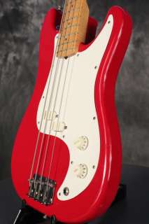 1982 Fender BULLET BASS DELUXE made in USA Red FLAME MAPLE neck 