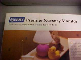 Gerry Premier Nursery Monitor  