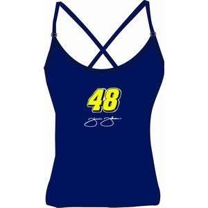 Jimmie Johnson Strappy Ladies Tank Top 