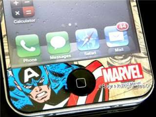 Marvel Legends Superhero Captain America iPhone 4 Skin  