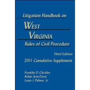  Litigation Handbook On West Virginia Rules of Civil 