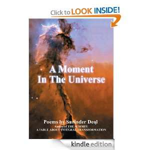 Moment In The Universe Poems Surinder Deol  Kindle 