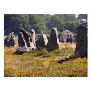  View of the Standing Stones, Megalithic Period Art Giclee 