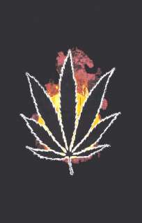 Marijuana Fire Leaf Tapestry