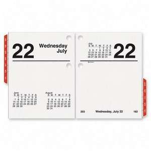  AT A GLANCE® Compact 3 x 3 3/4 Unruled Daily Desk 
