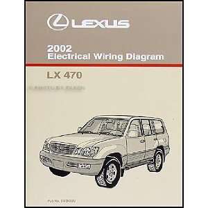    2002 Lexus LX 470 Wiring Diagram Manual Original Lexus Books
