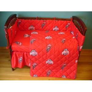  Ohio State Buckeyes Baby Crib Set