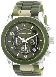 Michael Kors Camouflage Chronograph Watch MK8168 NEW!!  