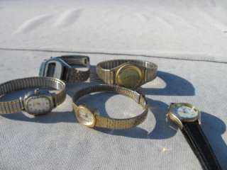     Recent Wrist Watches Pocket Watches Lot Bulova Movado Parts More