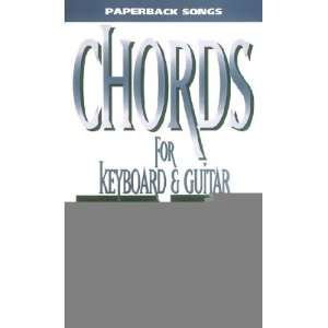  Chords for Keyboard & Guitar **ISBN 9780793545360 
