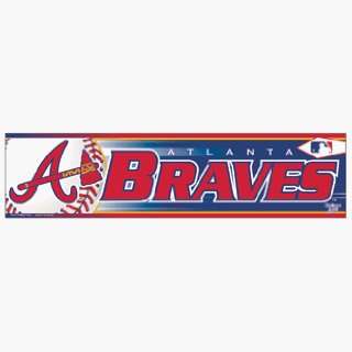 Atlanta Braves Bumper Sticker / Decal Strip *SALE*  Sports 