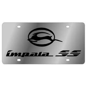  Chevrolet Impala SS Stainless Steel License Plate INCLUDES 