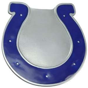  Indianapolis Colts Pewter Team Logo Belt Buckle: Sports 