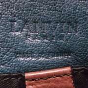 LANVIN Leather KANSAS Tote Messenger Bag Purse  
