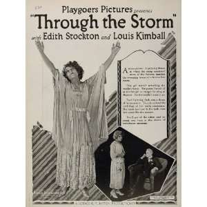  Louis Kimball Silent Film Storm   Original Print Ad: Home & Kitchen