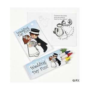   Childrens Mini Wedding Activity Sets ~ Crayons & Books: Toys & Games
