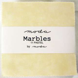 Moda MARBLES PASTEL 5 Charm Pack Fabric Quilting Squares Kit  