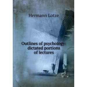   of philosophy; dictated portions of lectures Hermann Lotze Books