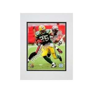  Ryan Grant (Green Bay Packers) 2008 Action Double Matted 