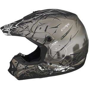  GMax GM46X 1 Escape Helmet   Large/Matte Black/Silver 