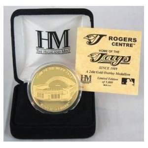  Rogers Centre 24KT Gold Commemorative Coin Everything 
