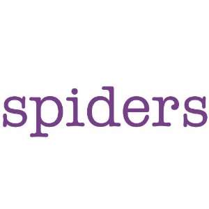  spiders Giant Word Wall Sticker