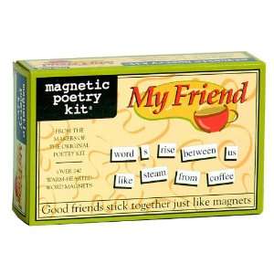    Magnetic Poetry My Friend Magnetic Poetry Kit Toys & Games