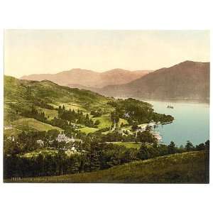 Photochrom Reprint of Loch Lomond from Tarbet, Scotland  