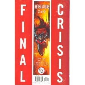  Final Crisis Revelations #2 (Of 5) Comic Book Greg Rucka Books
