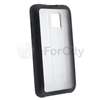   Softgrip TPU Skin Case+Retract Car Charger+USB+Privacy LCD For LG G2x