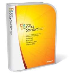 Microsoft Office Standard 2007 Software  
