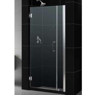 DreamLine UNIDOOR Frameless 34 35 inch Wide Adjustable Shower Door 