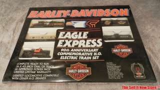 NIB Harley Davidson Eagle Express 90th Anniversary HO Electric Train 