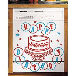 Appliance Arts Happy Birthday Dishwasher Cover  
