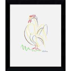 Pablo Picasso Rooster Framed Art  Overstock