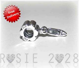 New Genuine Authentic Pandora Charms   925 Silver Hanging Shoe Charm 