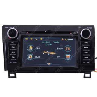 2007 11 Toyota Tundra Car GPS Navigation Bluetooth IPOD Radio MP3 TV 