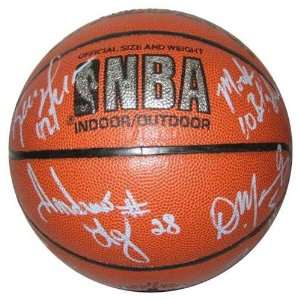 1994 Atlanta Hawks Team Autographed NBA I/O Basketball  