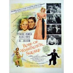  Rose of Washington Square Movie Poster (11 x 17 Inches 