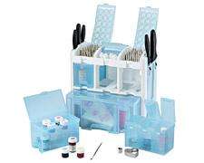 Wilton ULTIMATE Tool CADDY Case Blue Clear 409 623 Drawers and Trays 