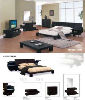 GLOBAL furniture USA SOHO BEDROOM set Queen modern  